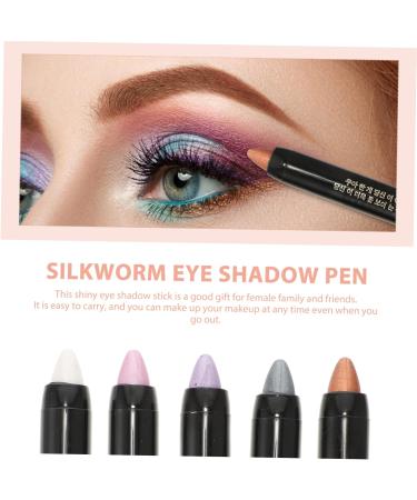 Outanaya 5pcs Pearlescent Eyeshadow Pencil Smokey Eyeshadow Pencil Creme Eyeshadows Eyeshadow Crayon Paste - Buy Online on GoSupps.com