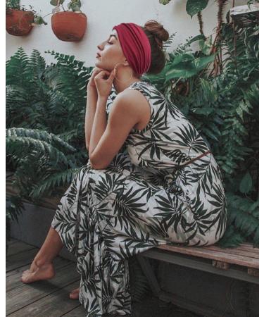 Achieer Women's 4 Pack Wide Knotted Headbands - Non Slip Elastic Hair Bands for Yoga & Running (Color-2) - Buy Online on GoSupps.com