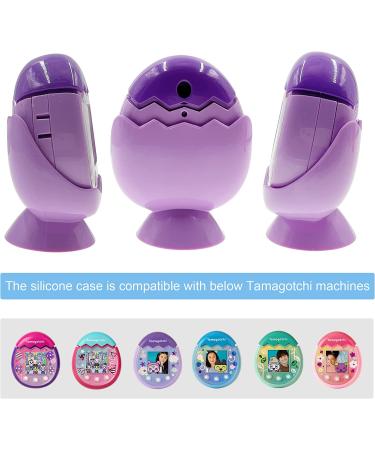 Leo Tube Desktop Dock Cradle Stand for Tamagotchi Pix - Purple Holder Stand for Interactive Pet Machine - Compatible with New Tamagotchi Pix - Electronic Pet Accessory - Buy Online on GoSupps.com