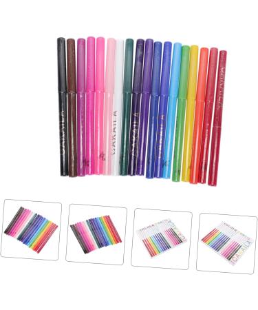 Gogogmee 18pcs Eyeliner Accessories for Makeup Kit for Women Colors Eye Liner Eyes Cosmetics Tools Abs - Buy Online on GoSupps.com