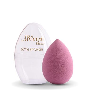 Makeup Beauty Sponge Blender for Foundations Face Powder Puff for Women (Satin Purple)