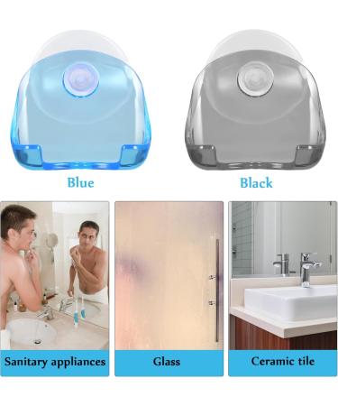 Buy Angoily 6-Set Razor Holder with Suction Cup - Wall-Mounted Plastic Organizer for Razors Toothbrushes & More - Perfect for Any Bathroom - Buy Online on GoSupps.com