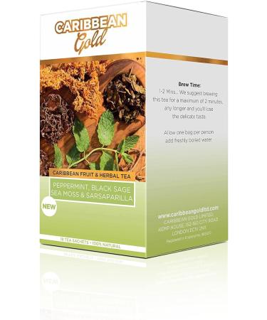 Caribbean Gold Fruit and Herbal Teas-4 Different Flavours - Buy Online on GoSupps.com
