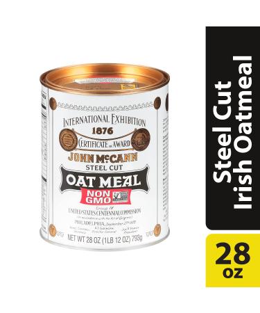 McCann's Irish Oatmeal Traditional Steel Cut 28 Ounce Pack of 6 - 1.75 Pound (Pack of 6) - Buy Online on GoSupps.com