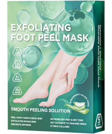 Masques exfoliants pour les pieds | liminateur de callosit s | Hydratant apaisant pour talons fissur s | limine les peaux mortes | Masques de pieds de 320 g | Portable | Hydratant | Pour homme et - Buy Online on GoSupps.com