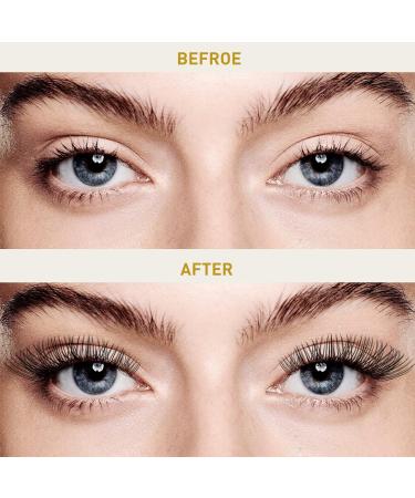 Cluster Lashes D Curl 10mm 72 Clusters | DIY Volume Eyelash Extensions | Wispy Soft Individual Lashes | B&Q Lash Clusters | At-Home DIY Extensions - Buy Online on GoSupps.com