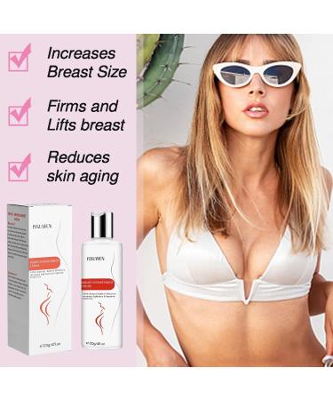  LINGJIONG Breast Enhancement Cream 4 FL oz. Plumping firming and tightening breast cream to naturally increase breast size nourishing fuller and lifts your breasts. - Buy Online on GoSupps.com
