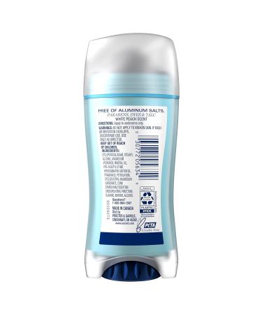 Secret Aluminum Free Deodorant for Women 48hr Odor Protection Free of Parabens Dyes Talc & Baking Soda PH Balancing Minerals Invisible Solid White Peach Scent 2.4 oz (Pack Of 3) White Peach 2.4 Ounce (Pack of 3) - Buy Online on GoSupps.com