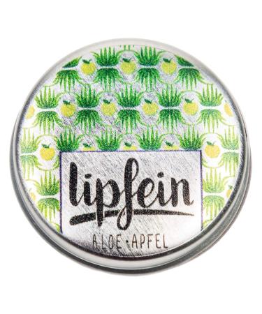 lipfein lip balm aloe-apple 6g natural lip care vegan lip care certified natural cosmetics lip balm zero waste