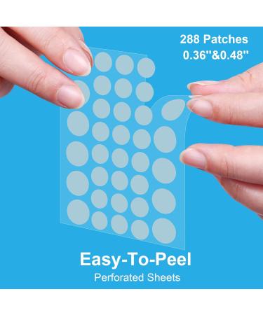 Hydrocolloid Pimple Patches for Face | 288 Acne & Blemish Repair | Ideal for Makeup & Skincare - Buy Online on GoSupps.com