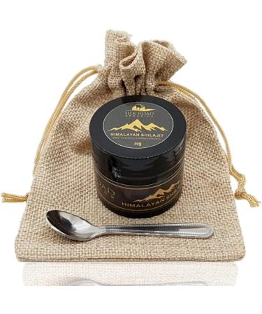 SILK ROAD ORGANICS Pure Himalayan Shilajit Resin 30g (Pack of 2) | Metabolism & Immune Support w/ Fulvic Acid & Trace Minerals - Buy Online on GoSupps.com