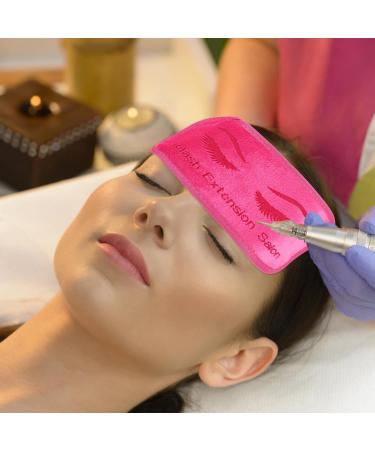 Beavorty 3pcs Eyelash Tool Set | Dark Pink Forehead Pads & Holders for Eyelash Extensions | International Shipping Available - Buy Online on GoSupps.com