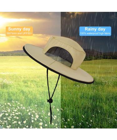 Sun Hat with Hidden Mesh Mask for Mosquito Protection - Cream | 1 Pack - Buy Online on GoSupps.com