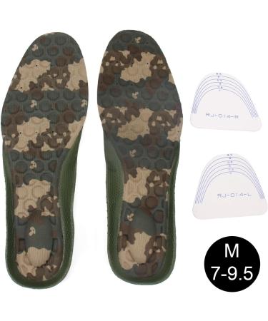 220+ lbs Camouflage Sports Insoles - High Arch Support for Flat Feet & Heel Spur Relief | Unisex Running & Walking Inserts (M(7-9.5 - Buy Online on GoSupps.com
