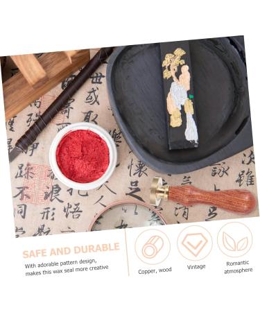 CANIGHT 1pc Dispensing Plate Tool Cosmetic Pressing Stamper Eye Shadow Pressure Stamper Hotfix Wooden Handle 1 count (Pack of 1) Golden - Buy Online on GoSupps.com