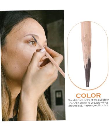 BIUDECO 5pcs Pencil Brow Pen Women Brow Pencil Wood Brow Pencil Eye Brow Pencil Wooden Coffee - Buy Online on GoSupps.com