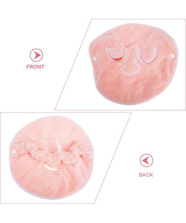 ARTIBETTER Masque Serviette Visage en Polaire Corail Trois Trous et Sangle Amovible pour Soin Visage Spa Douceur et Confort - Buy Online on GoSupps.com