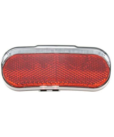 P4B |Bicycle Dynamo R cklicht LED model 539 with parking light and reflector |StVZO approval |For assembly on the luggage rack (80 mm screw spacing) - Buy Online on GoSupps.com