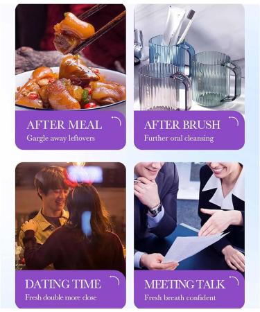 Lila Tooth Whitening Mouthwash - Purple Stain Removal & Whitening (1 PC) | International Shipping - Buy Online on GoSupps.com