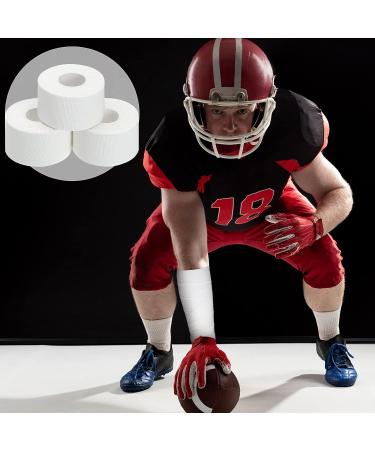 12 Rolls 1.5 in White Athletic Sports Tape Pre Wrap - Strong, Easy Tear Tape for Injury Wrap in Football, Baseball, Hockey, Soccer, Gymnastics - No Sticky Residue - 32.8 Feet Roll - Buy Online on GoSupps.com