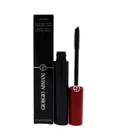 GIORGIO ARMANI Eccentrico Instant High Volume and Definition Mascara  No. 1 Obsidian Black  0.33 Ounce