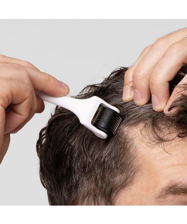 Scandinavian Biolabs Derma Roller made with 540 titanium 0.5 mm needles for Hair Growth - Scalp Activation Roller - Buy Online on GoSupps.com
