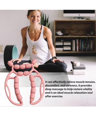 Shenrongtong Leg Rolls for Muscles - Portable Hand-Roller Clamps with 23 Wheels | Ergonomic Massage Tools for Ultimate Muscle Relaxation - Perfect for Men & Women - Buy Online on GoSupps.com