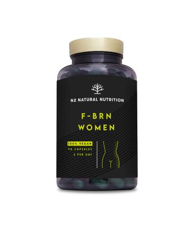 Women's Powerful Fat Burner Supplement Pre-Workout | Slimming Fat Burner With Green Tea & Garcinia Cambogia | Thermogenic Supplement | Vegan | 90 Capsules | THIS. N2 Natural Nutrition