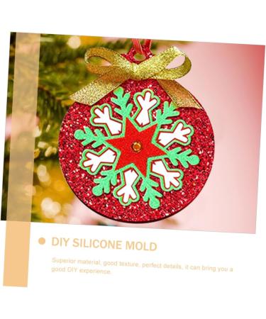 COHEALI 12 Pcs Christmas Hanging Tag Dies Christmas Crafts Resin Mold Silicone Mold Diy Tool Large Plaque As Shownx3pcs 8.2X6.9cmx3pcs - Buy Online on GoSupps.com