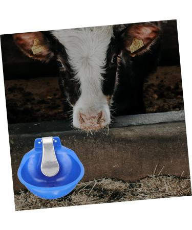 Angoily Stainless Steel Water Fountain Goat Waterer Goat Feeder Cattle Drinking Bowl Chicken Water Feeder Sheep Drinking Bowl Farm Drinker Cow Watering System Poultry Water Cups The Cow - Buy Online on GoSupps.com