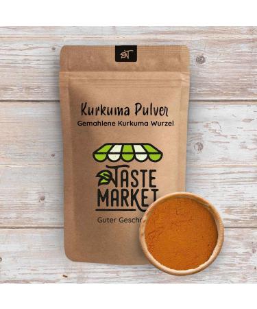  justaste GmbH 2 x 1 kg turmeric powder | Ground turmeric root | Root | Curcumin | Turmeric Latte 2000 g - Buy Online on GoSupps.com