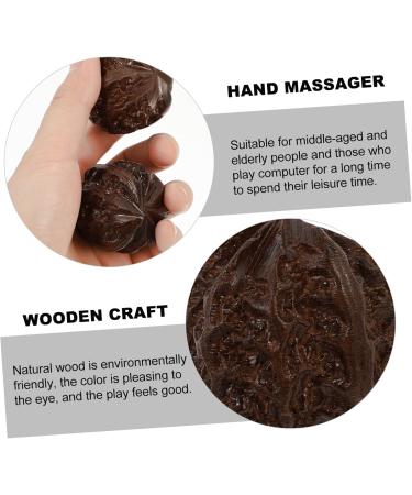 Buy Fomiyes 6pc Health Ball Set - Elegant Mini Wooden Massage Handballs & Handcrafted Accessories for Relaxation - International Shipping Available - Buy Online on GoSupps.com
