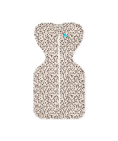 Love To Dream Swaddle UP Ideal Fabric for Moderate Temperatures(20-24 C) Arms Up Position Baby Essentials for Newborn Hip-Healthy Twin Zipper for Easy Nappy changes 6-8.5kg Beige Beige Medium (6-8.5kg)