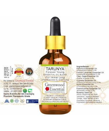 Greenwood Essential Tarunya - Forever Young Anti-Aging Blend 30ml | Best Natural Skincare for Youthful Skin - International Shipping Available - Buy Online on GoSupps.com