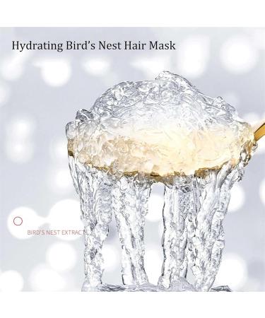 Birds Nest Hair Mask Birds Nest Hydrating Hair Mask Birds Nest Amino Acid Hair Mask Deep Conditioning Repairing Hair Mask For Damaged Hair - Buy Online on GoSupps.com