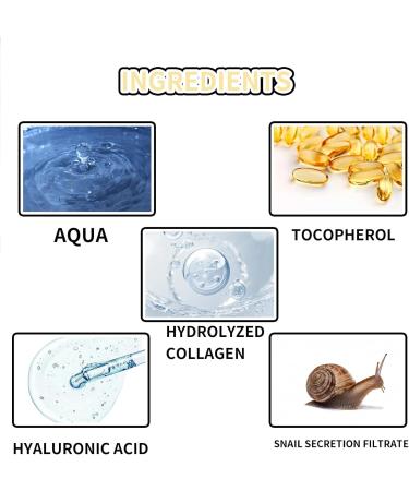 KOAHDE Hydrating Snail Face Serum Brightening Snail Mucin Essence Natural Niacinamide Snail Face Serum Snail Skin Care Face Serum Snail Anti Wrinkle Face Serum Lightweight Face Serum 100ML - Buy Online on GoSupps.com