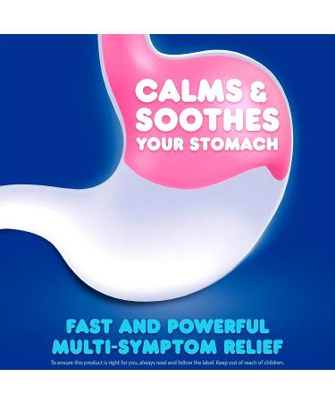 Pepto Bismol Liquid Extra Strength for Nausea Heartburn Indigestion Upset Stomach and Diarrhea Relief Original Flavor Pack of 2 350ml each Original 350 mL (Pack of 2) - Buy Online on GoSupps.com