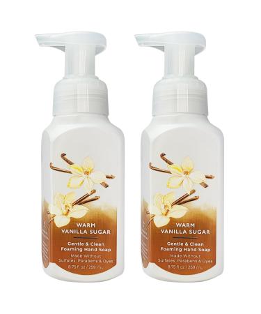 Generic Bath a d Body - Foaming Hand Soaps - 8.75 Fl Oz / 259 mL (2 Pack) (2 Warm Vanilla Sugar)