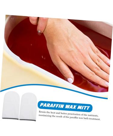 Ipetboom 1 Pair Waxing Gloves Bath Gloves Bath Bathing Accessories Bath Accessories Paraffin Gloves for Hot Wax Heating Gloves Wax Warmer for Hand Care Tote Bag Towel Manicure 27.5X16.5cm - Buy Online on GoSupps.com