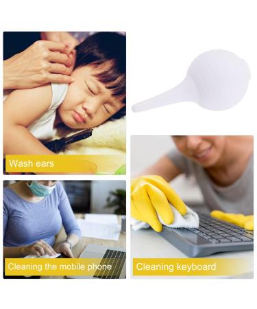 2Pcs Soft Hand Ear Bulb Syringe | 30ml Ear Wax Removal Tool | Home & Firefighter Ear Cleaning Bulb - Buy Online on GoSupps.com