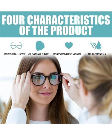 Lens Scratch Remover Spray Glasses Lens Scratch Remover Eyeglass Lens Scratch Remover Eyeglass Glass Scratch Repair Glasses Cleaner Spray for Sunglasses Screen Cleaner Too (2PCS) - Buy Online on GoSupps.com