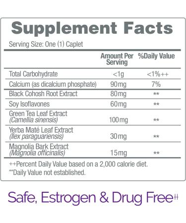 Estroven Maximum Strength Menopause Relief + Energy | 28 Once Daily Caplets - Buy Online on GoSupps.com