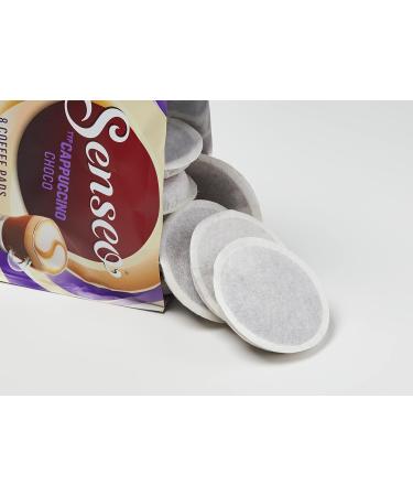 Buy Senseo Cappuccino Choco Pads - 40 Coffee Pads 5 Packs | International Shipping - Great Taste & Quality - Buy Online on GoSupps.com