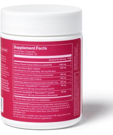 AONIC Flow | Healthy Blood Pressure Support | Multi-Action Formula with 1gr Hibiscus 400mg Beet Root Extract (100mg Nitrates) CoQ10 Resveratrol & Hawthorn Non-GMO & Vegan (90 Capsules) - Buy Online on GoSupps.com