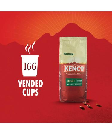 Kenco Decaffeinated Instant Coffee 300g Vending Bag (10 bags) Unflavoured 300 g (Pack of 1) - Buy Online on GoSupps.com