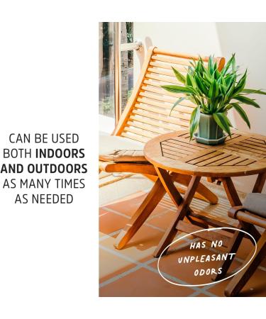 Premium Teak Cleaner & Brightener | Water-Based Teak Wood Restorer & Protectant | Finish Teak Sealer & Polisher for Indoor & Outdoor Furniture 16 oz - Buy Online on GoSupps.com