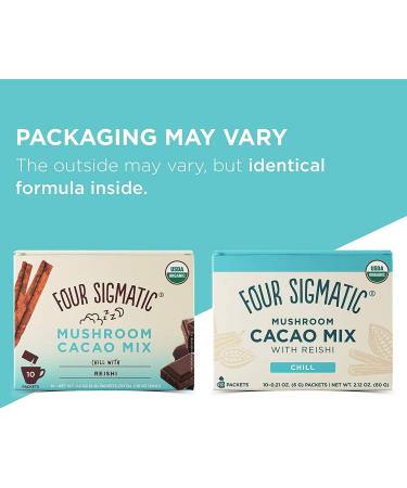 Four Sigma Hot Cocoa with Reishi 60g 4 Pack - Buy Online on GoSupps.com