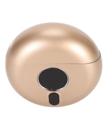 Rechargeable Beard Trimmer for Men USB Rechargeable Electric Beard Trimmer Portable Mini Travel Beard Trimmer for Men Facial Chest Trimming (Champagne Gold)