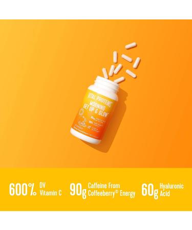 Vital Proteins Morning Get Up & Glow  60 Capsules - Buy Online on GoSupps.com