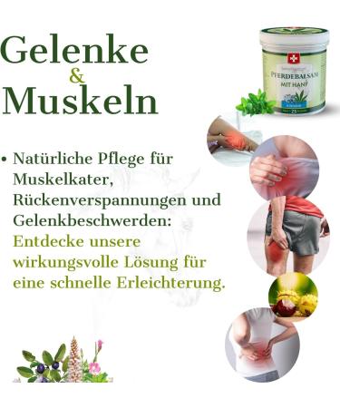 Swissmedicus Horse Light Gel - 250ml Cooling Muscle & Joint Relief with Hemp & 25 Natural Extracts - Ideal for Athletes & Everyday Use - International Shipping Available - Buy Online on GoSupps.com